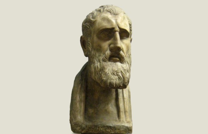 Bust of Zeno of Citium