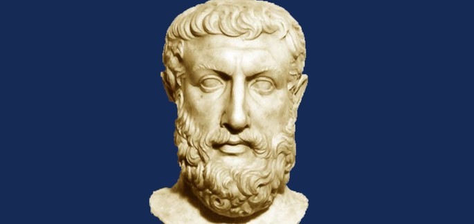 Bust of Parmenides of Eleia