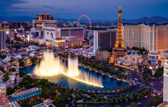 Las Vegas is known as the entertainment city, full of casinos and hotels. **