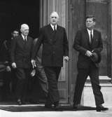 Charles de Gaulle and John F. Kennedy