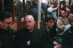 During his time as a cardinal, Bergoglio used public transport to get around the city