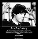 Image of Paul McCartney posted on Facebook.
