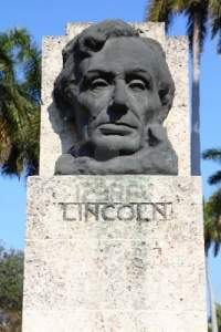 Lincoln Monument located in the Parque de la Fraternidad in Havana