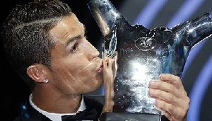 Cristiano Ronaldo is chosen by UEFA as Best Player in Europe / 2016