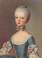 Marie Antoinette at age 7 by Martin van der Meytens.