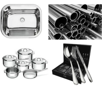 Materials produced from stainless steel